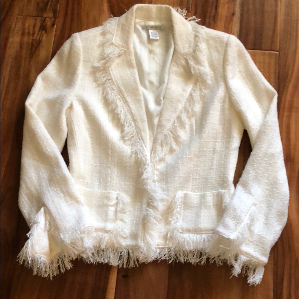 Cabi cream blazer